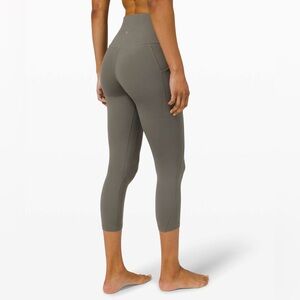 Lululemon Align High Rise Crop With Pockets 23” Size 6